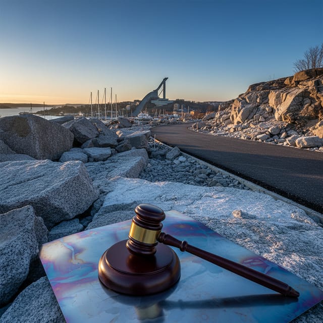 Oljeberget: När stenarna föll över Örnsköldsvik