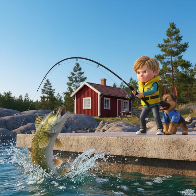 Ludde’s Big Catch: The Zander of the Silver Spinner