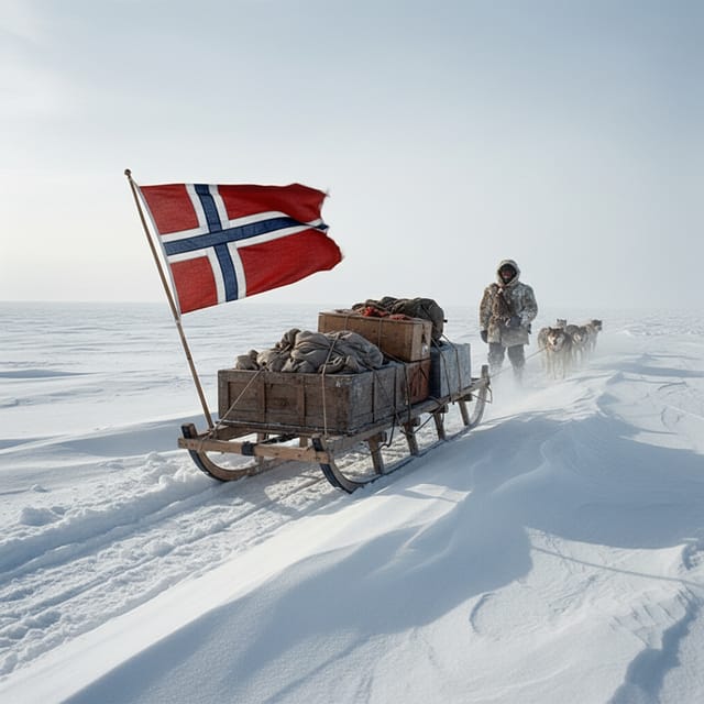 Amundsen's South Pole: Chasing Shackleton's Ghost