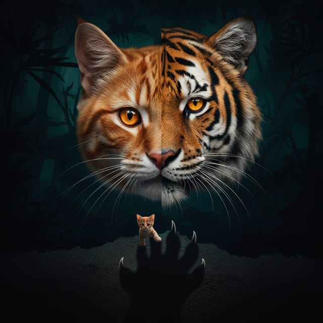 Tamkatten: Den maskerade tigern i ditt vardagsrum