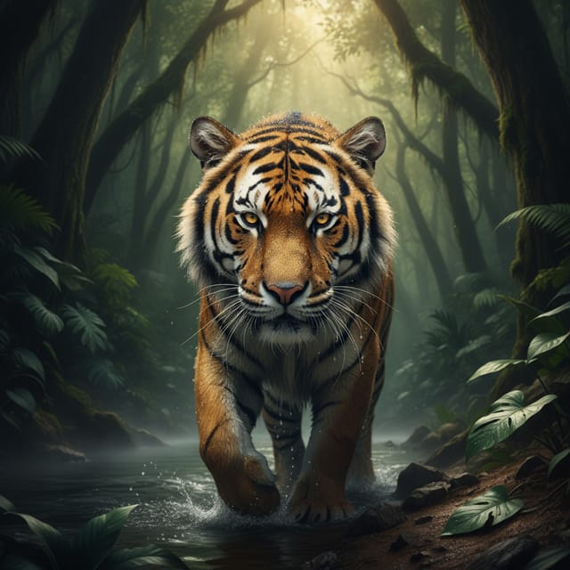 Tigern: Den randiga jätten som jagar med ljudvågor