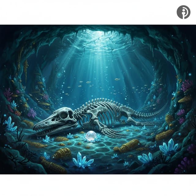 Fossilen som somnade: Plesiosaurusens drömda skatt