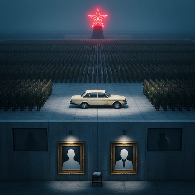 The 1000 Volvos in Pyongyang
